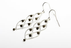 Earrings Deco Silver - Hildur Hafstein