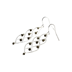 Earrings Deco Silver