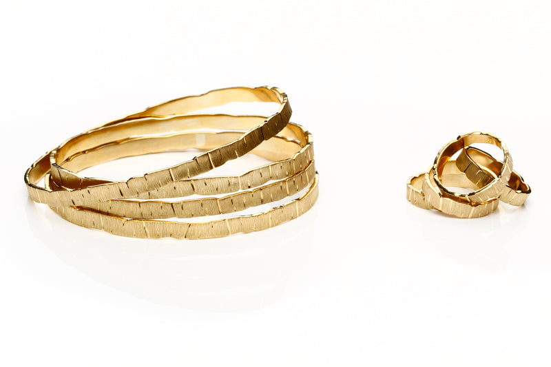 Tree bracelet and ring