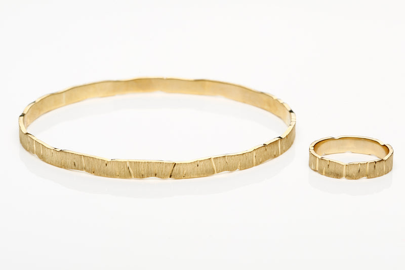 Tree bracelet and ring