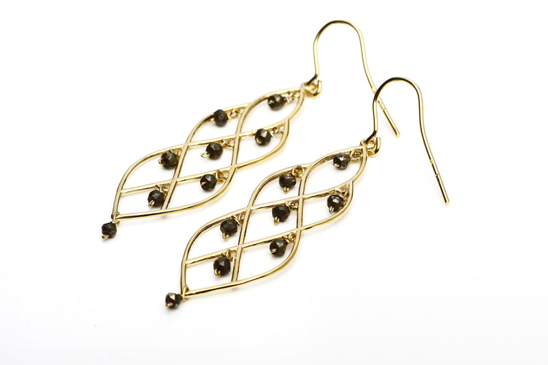 Earrings Deco Gold - Hildur Hafstein