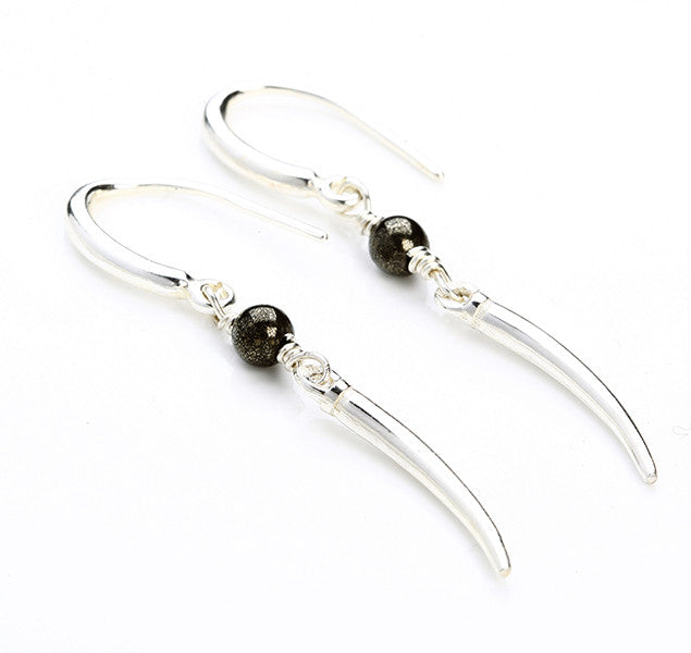 Loop Horn Silver - Hildur Hafstein